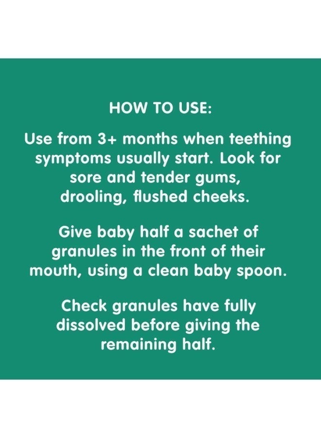 Nelsons Teetha Teething Granules, 24 Sachets - Image 5